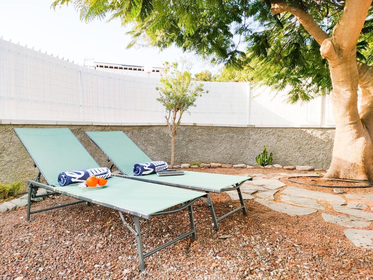 Pretty Terrace Holiday House In Maspalomas Playa del Ingles  Luaran gambar